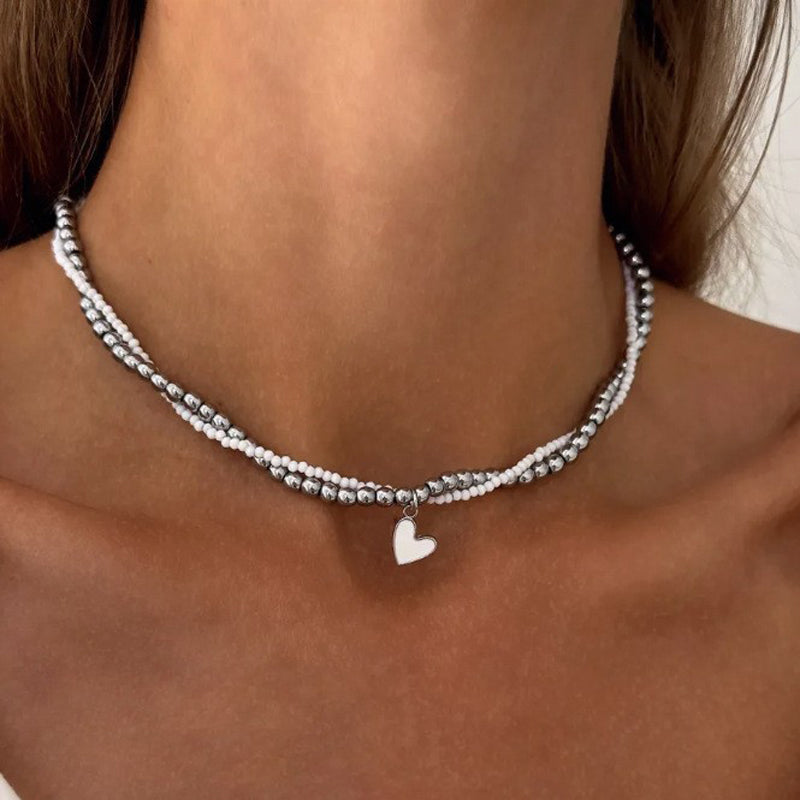 Vintage Pärlhängande Halsband