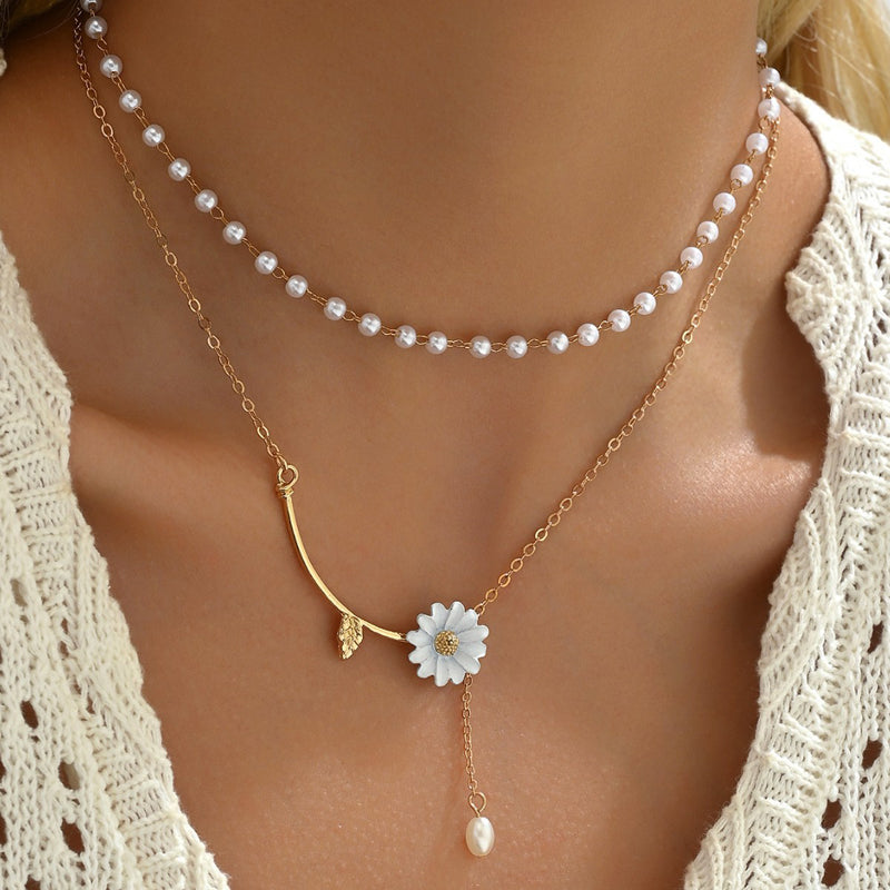 Vintage Bohemiskt Hänge Halsband