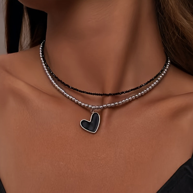 Vintage Pärlhängande Halsband