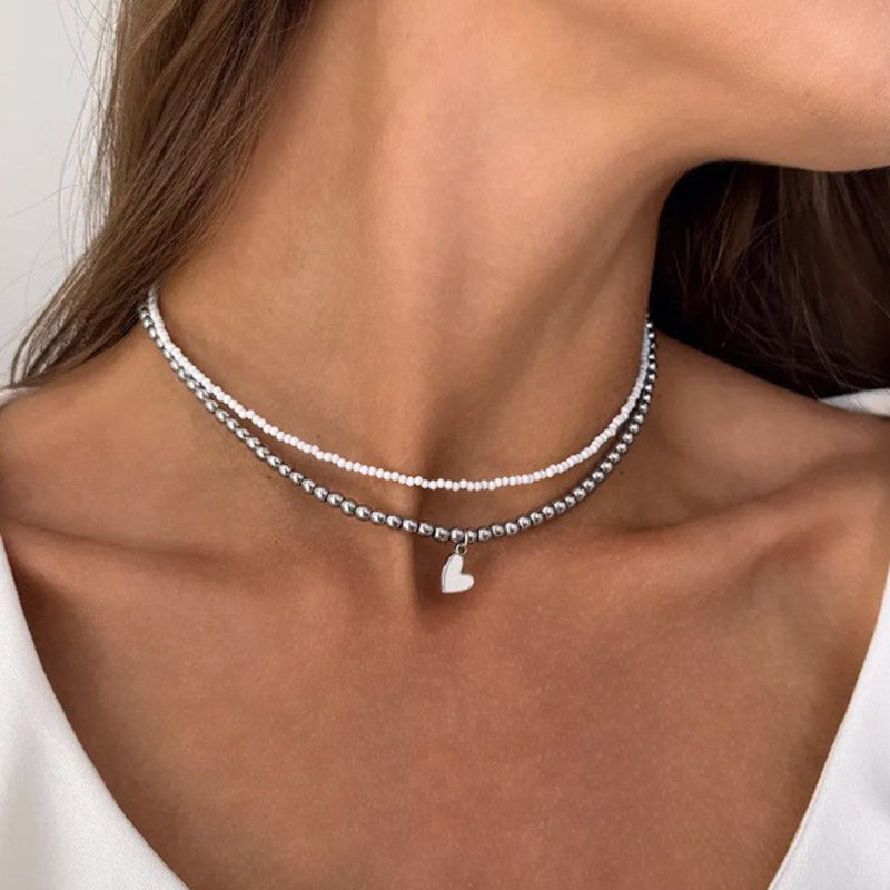 Vintage Pärlhängande Halsband