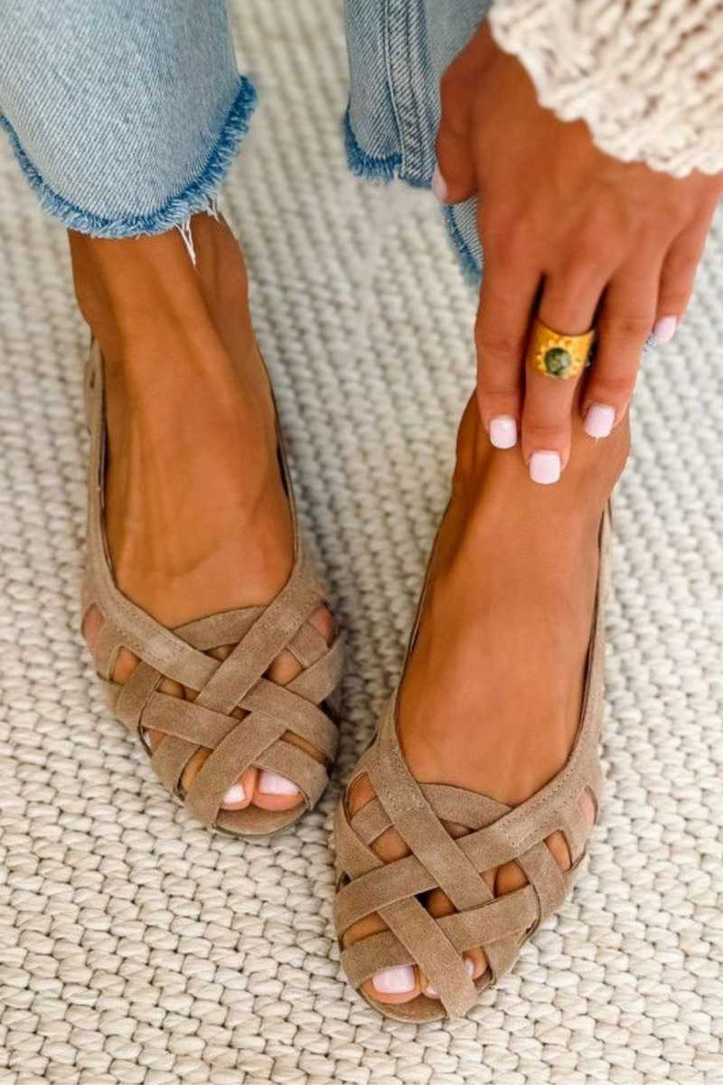 Livia™ | Flätade Sandaler