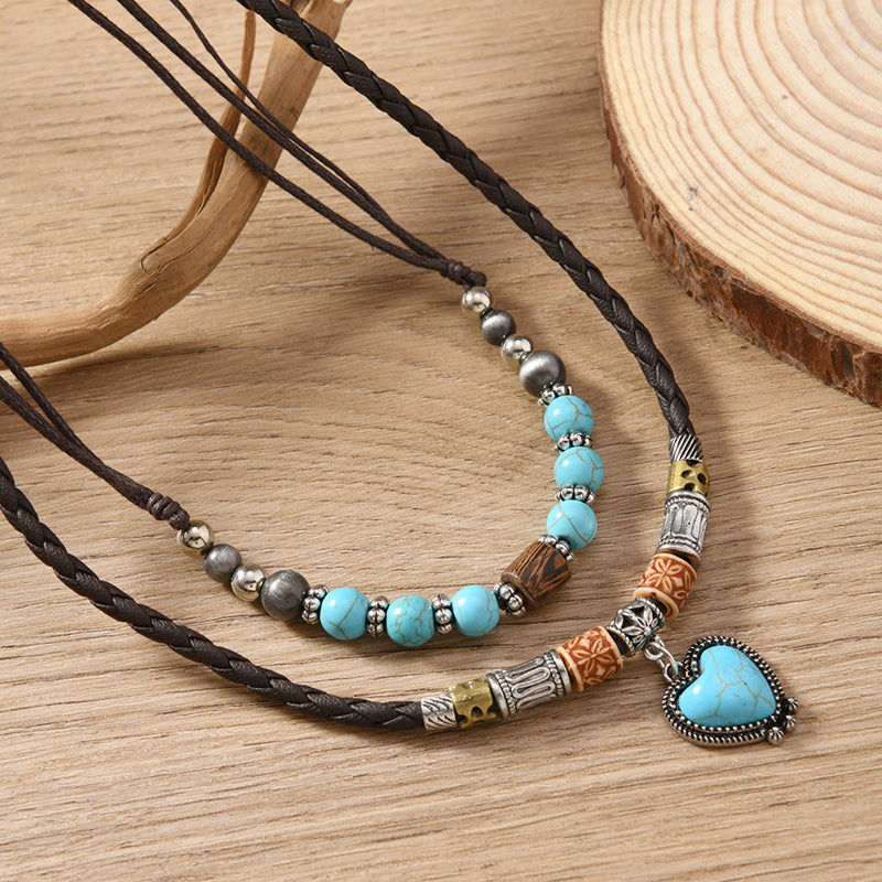Vintage Bohemiskt Hänge Halsband
