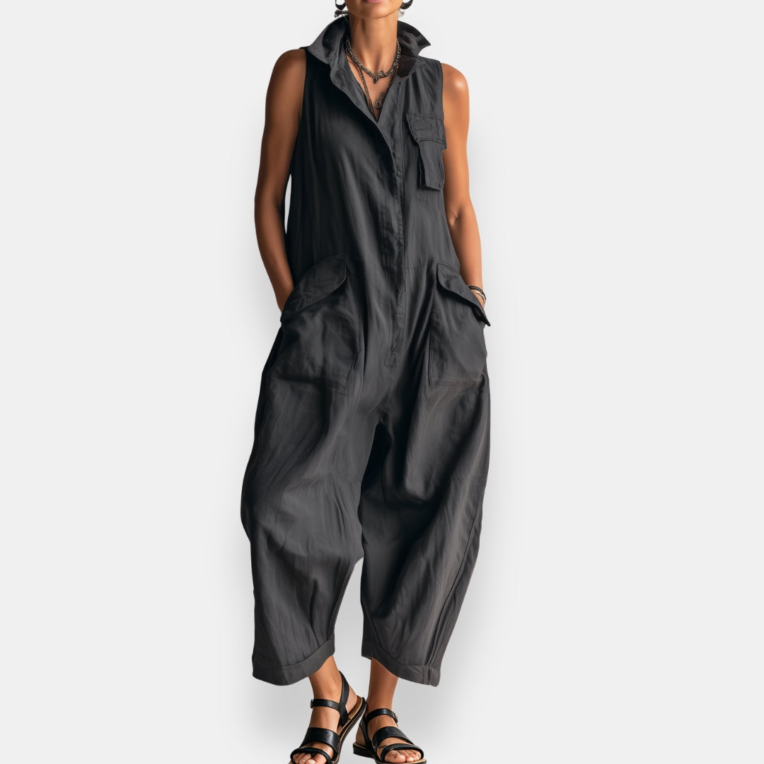 Garvalde | Ärmlös Jumpsuit