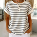 Casual Randig T-Shirt