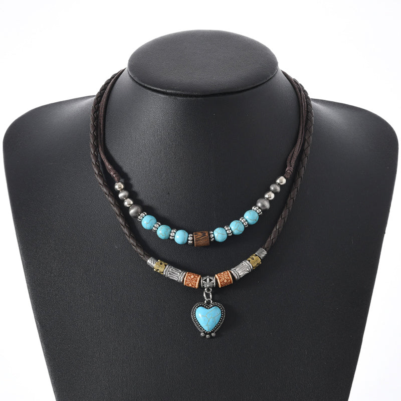 Vintage Bohemiskt Hänge Halsband