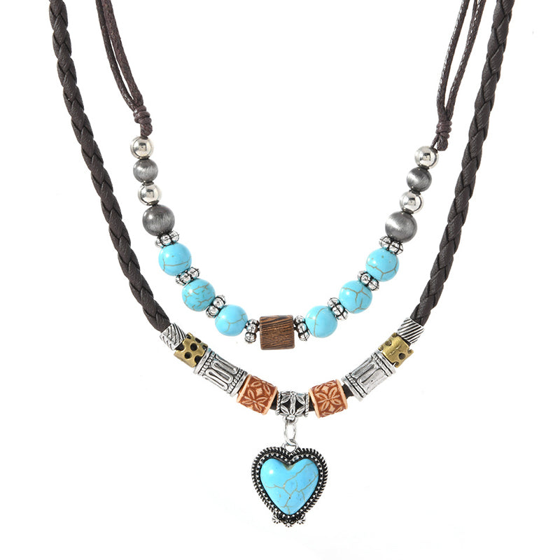 Vintage Bohemiskt Hänge Halsband