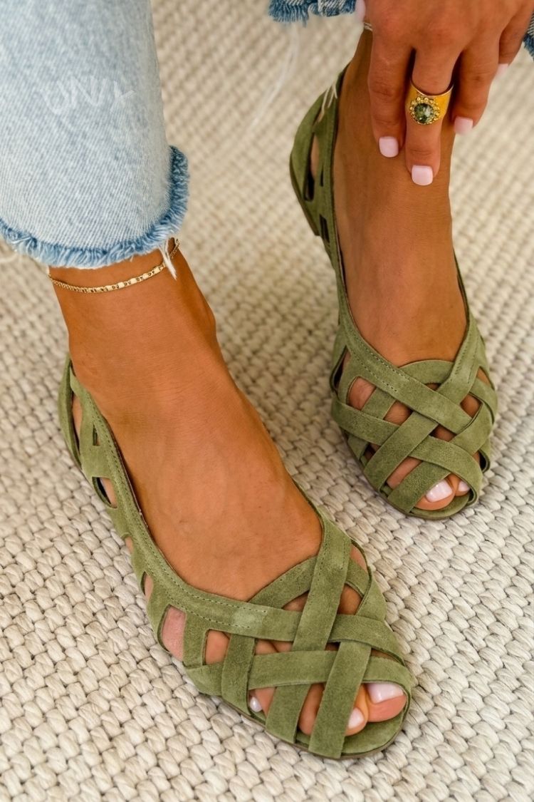 Livia™ | Flätade Sandaler