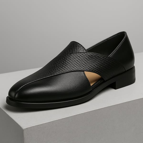 Panache lädermockasiner