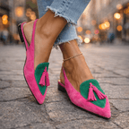 Élodie | Eleganta Sandaler med Tofsar