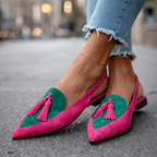 Élodie | Eleganta Sandaler med Tofsar