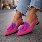 Élodie | Eleganta Sandaler med Tofsar