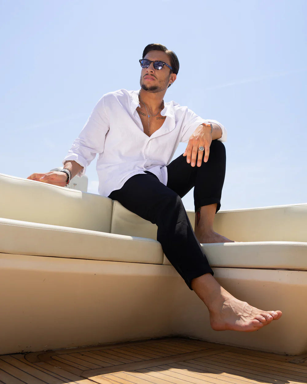 William | Linnebyxor för sommaren