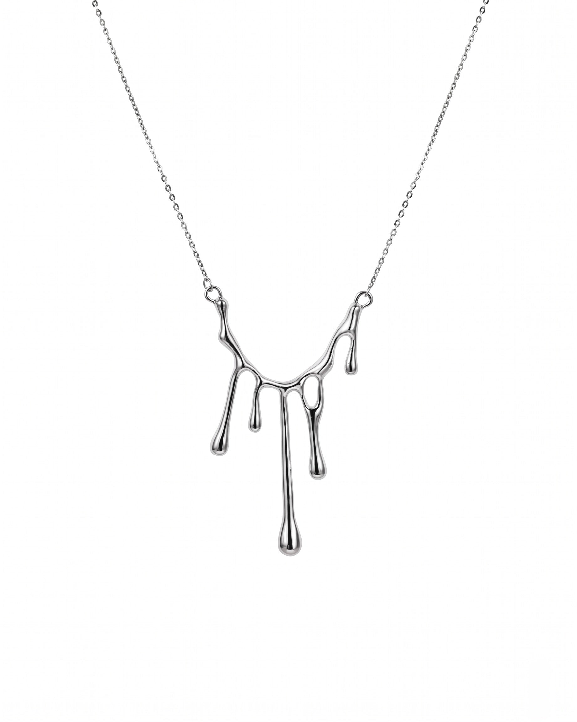 Halsband "Liquid Metal"