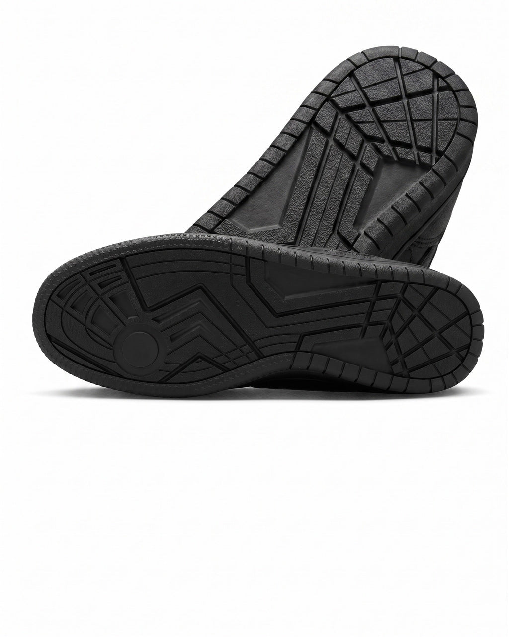 Marcos texturerade sneakers – Svarta