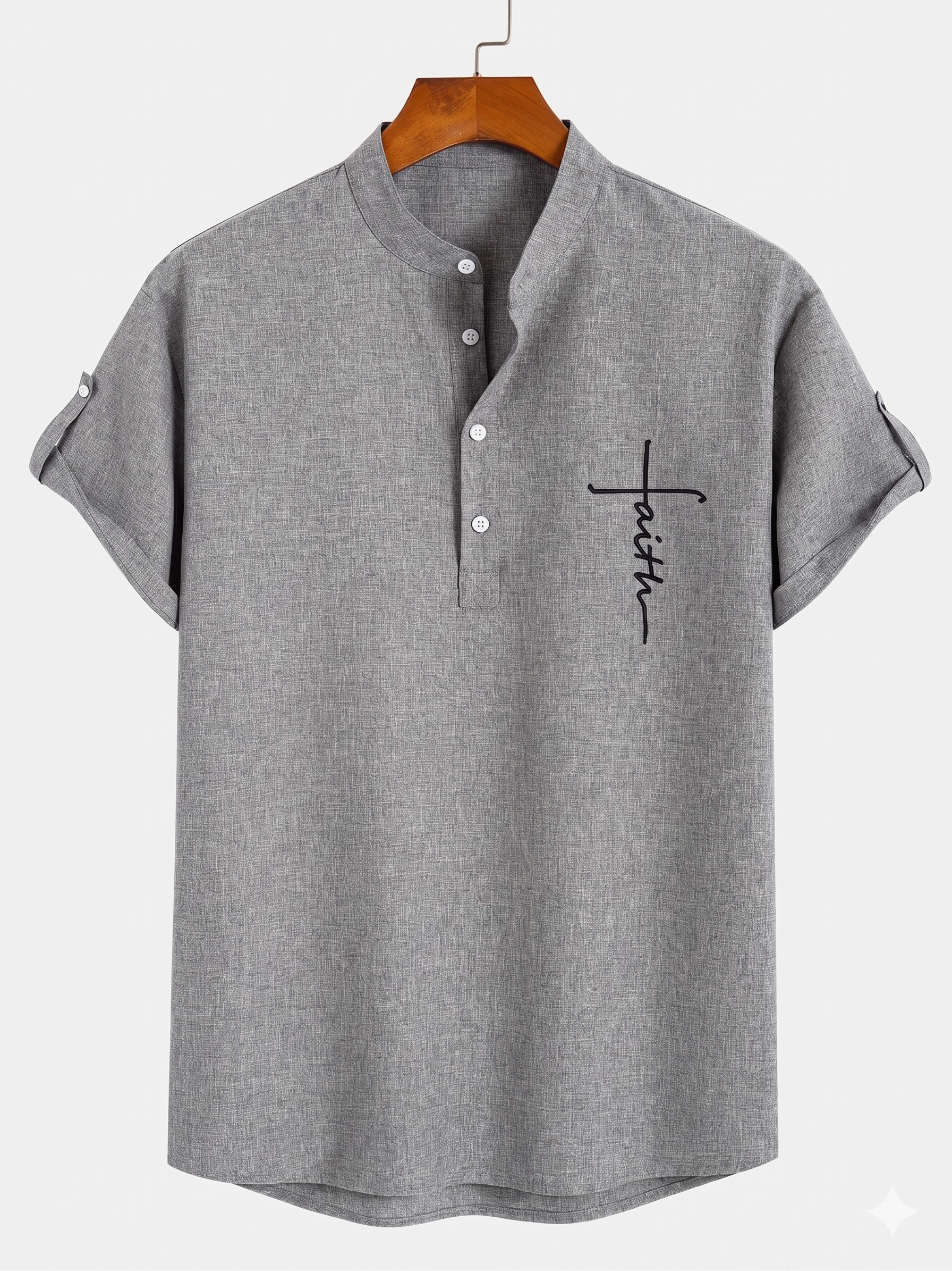 Mark™ | Elegant kortärmad skjorta med polokrage