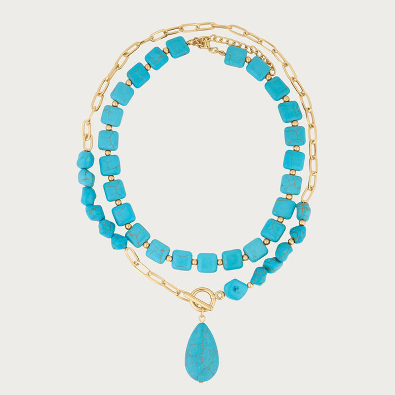 Vintage Bohemiskt Hänge Halsband