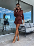 Amelina - Elegant Spets Tvådelade set
