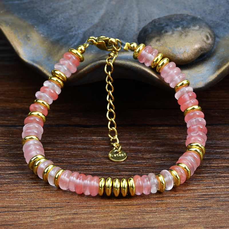 Bohemiskt Armband Med Pärlor