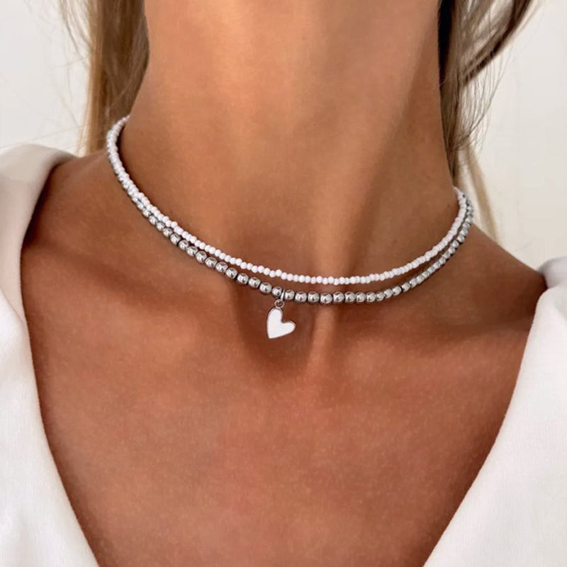 Vintage Pärlhängande Halsband