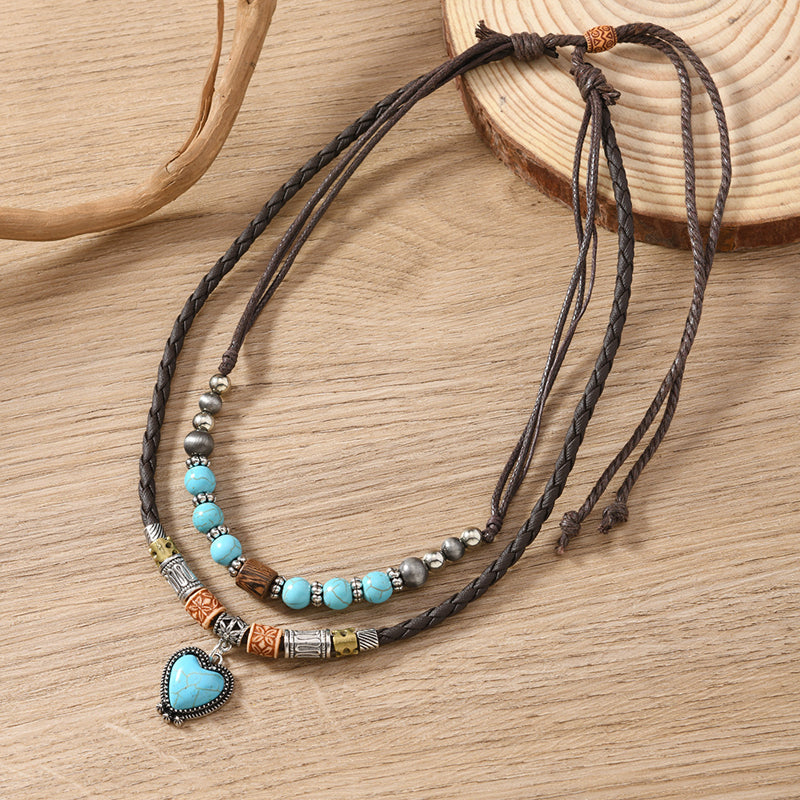 Vintage Bohemiskt Hänge Halsband