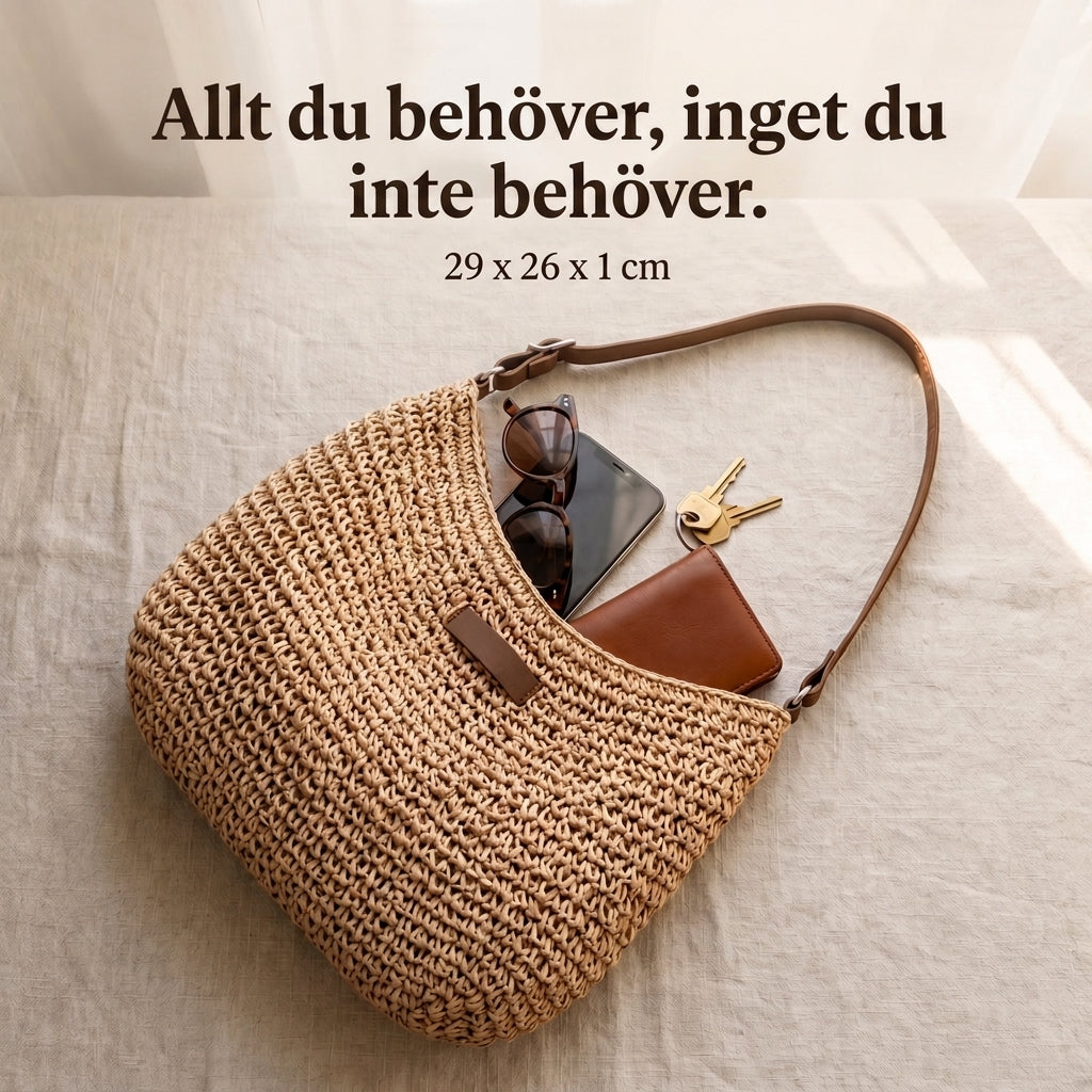 Simona | Elegant Flätad Väska