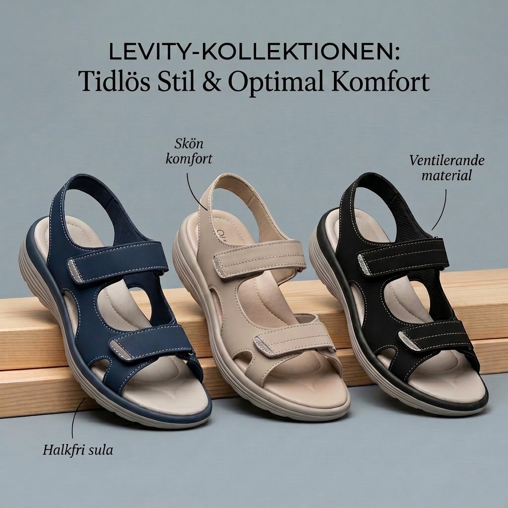 LAGOM MODE | Sofia Justerbara Komfortsandaler