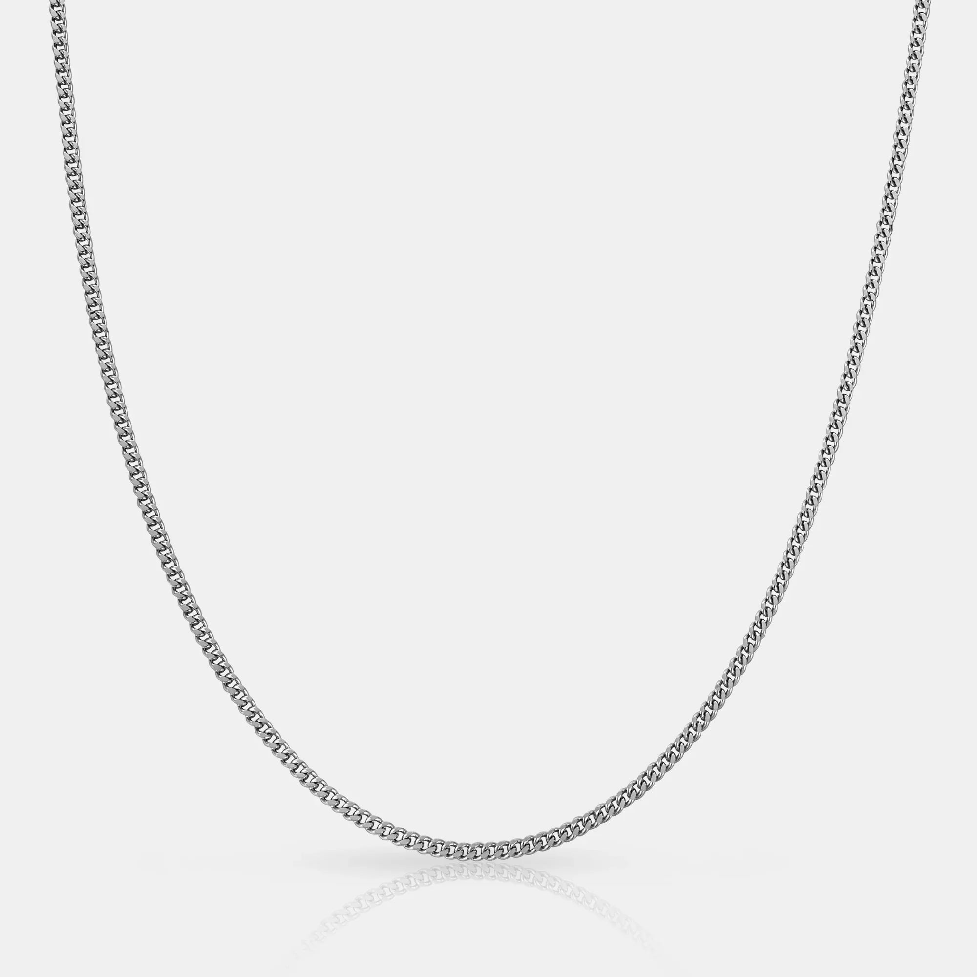 Isaac kedja (Silver) 2 mm