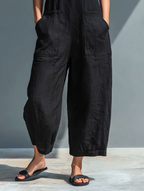 Ärmlös sommarjumpsuit