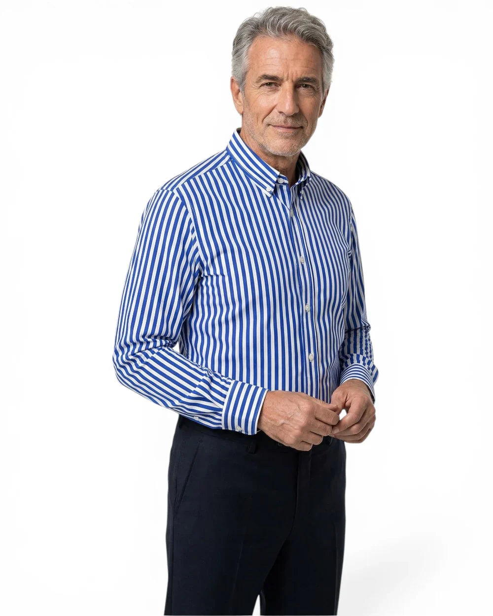 Elias - Randig skjorta